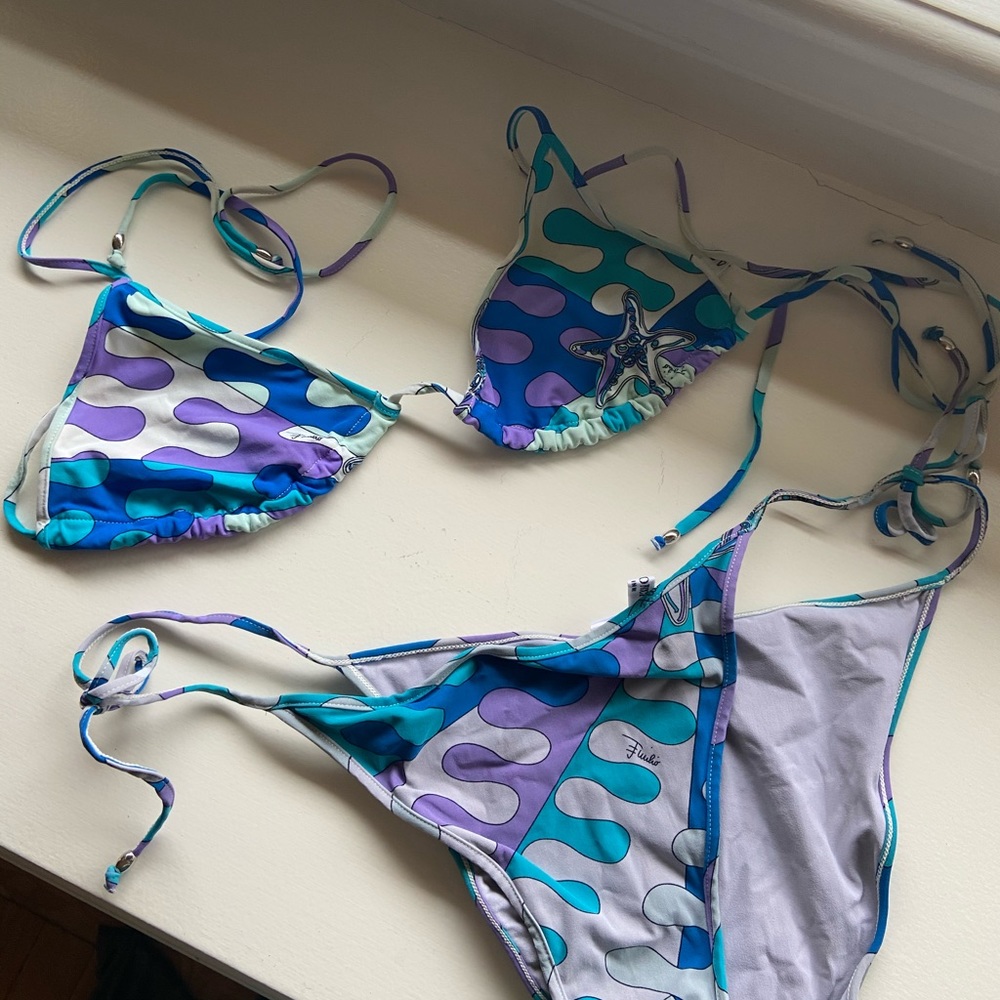 Emilio Pucci string bikini